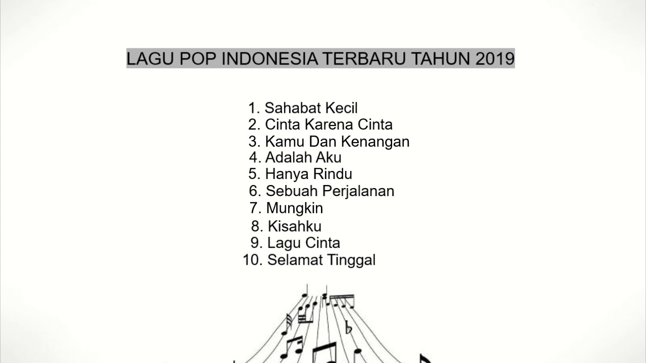 lagu hits indonesia 2019